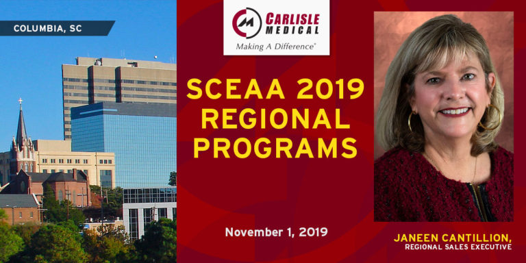 Carlisle Medical will be attending the SCEAA 2019 Regional Programs