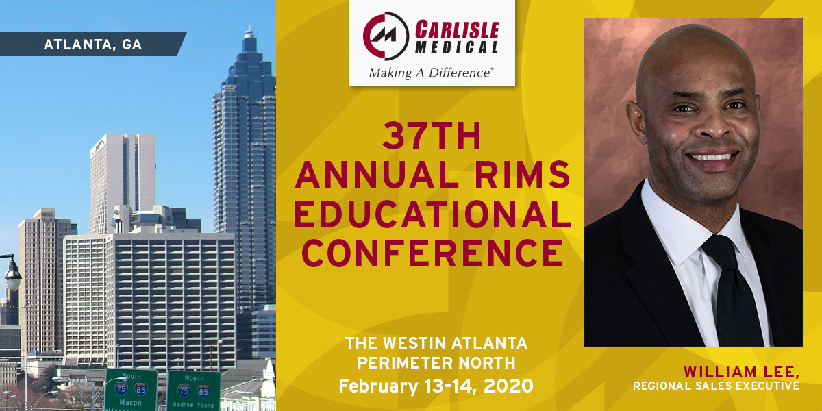 Carlisle Medical will be attending the 37th Annual RIMS Educational Conference