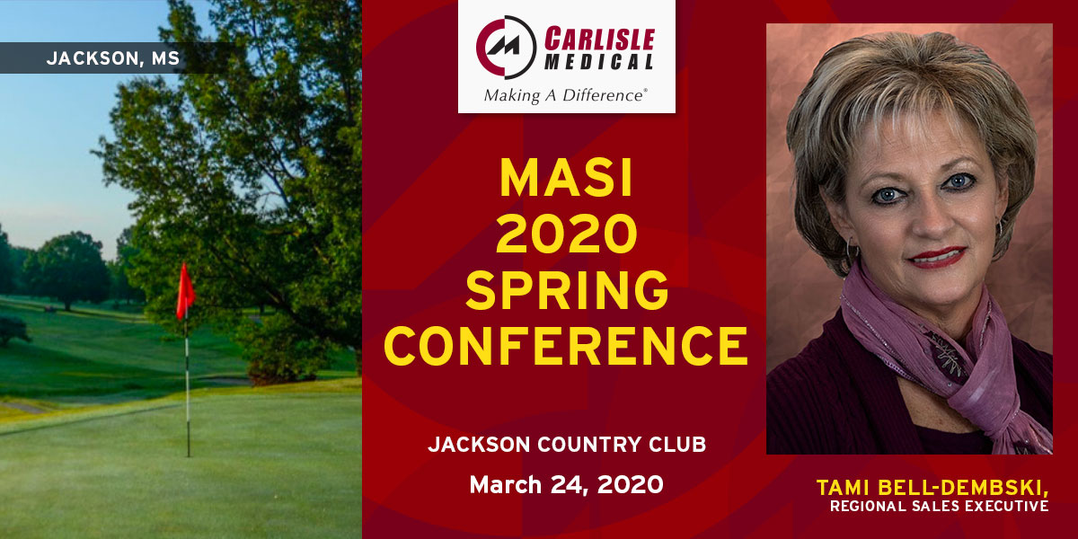 Carlisle Medical will be attending the MASI 2020 Spring Conference