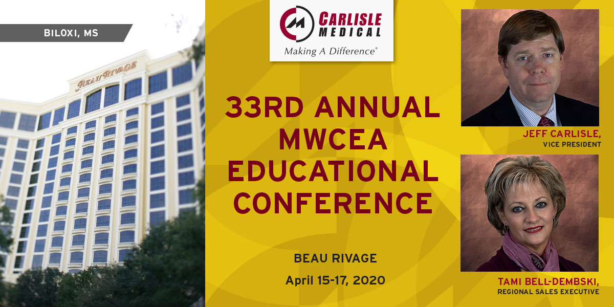 Carlisle Medical will be attending The 33rd Annual MWCEA Educational Conference