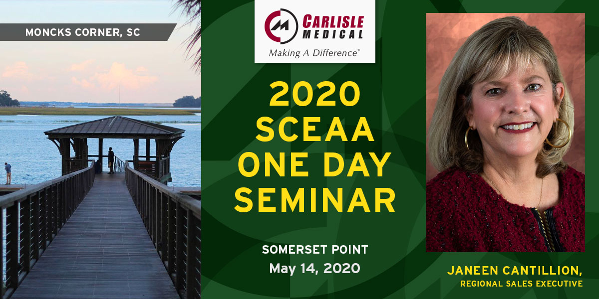 Carlisle Medical will be attending the 2020 SCEAA One Day Seminar