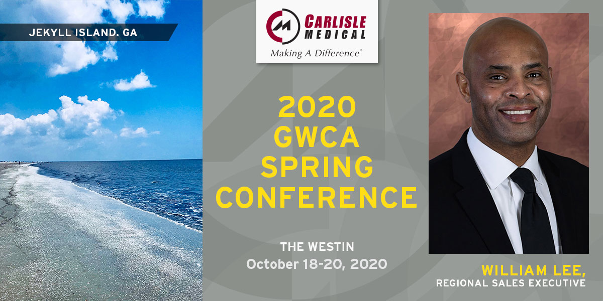Carlisle Medical will be attending the rescheduled 2020 GWCA Spring Conference