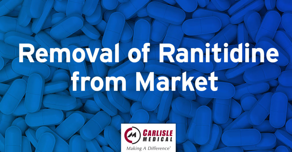 Removal of Ranitidine from Market Carlisle Medical