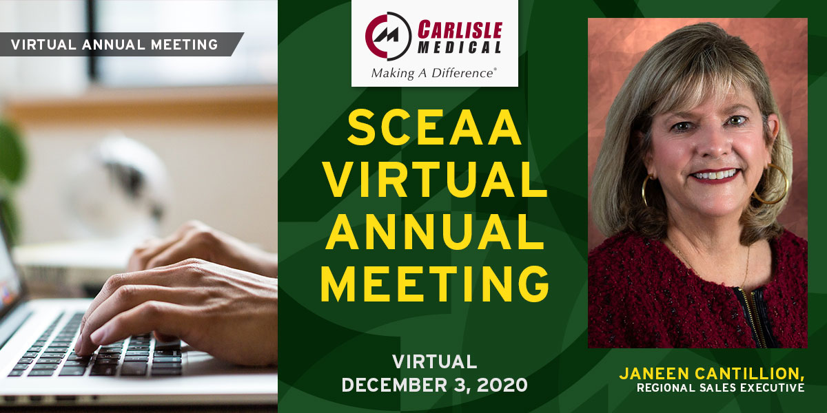 Carlisle Medical will be attending the SCEAA Virtual Annual Meeting