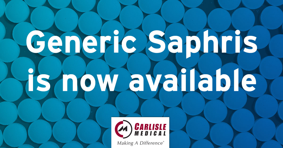 Generic Saphris Is Now Available