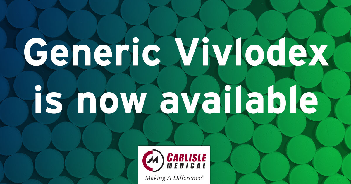 Generic Vivlodex Is Now Available