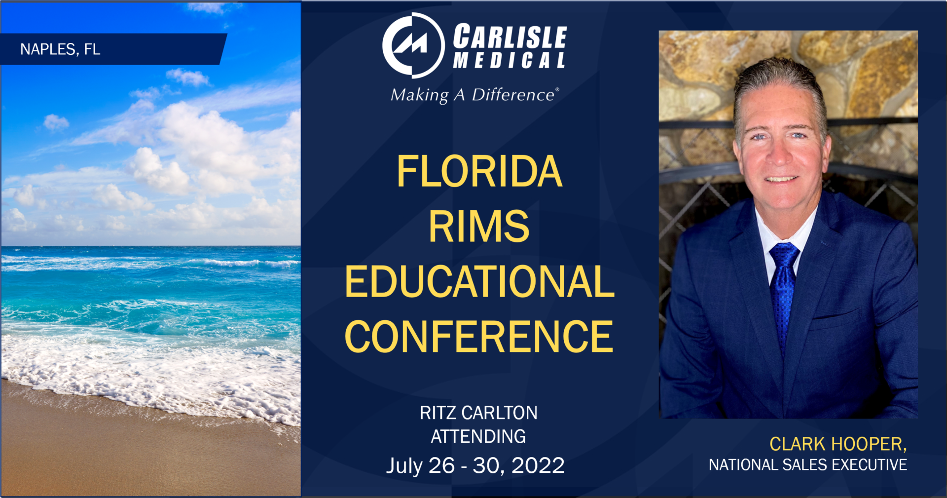 Carlisle Medical Will Be Attending The Florida RIMS Educational Conference