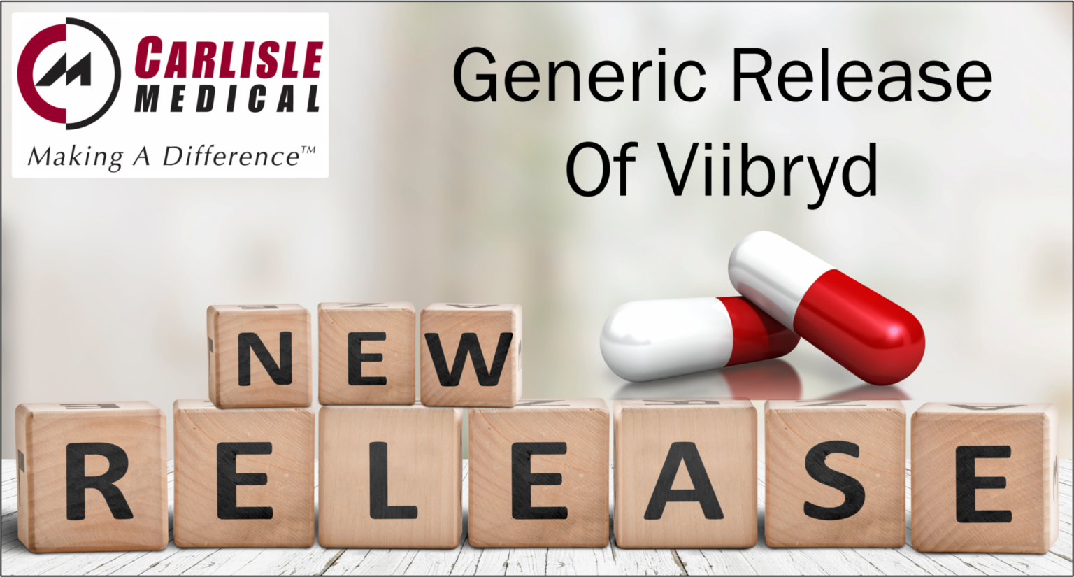 Generic Release Of Viibryd Is Now Available