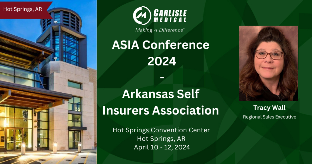 Carlisle Medical Will Be Exhibiting at the 2024 ASIA Workers